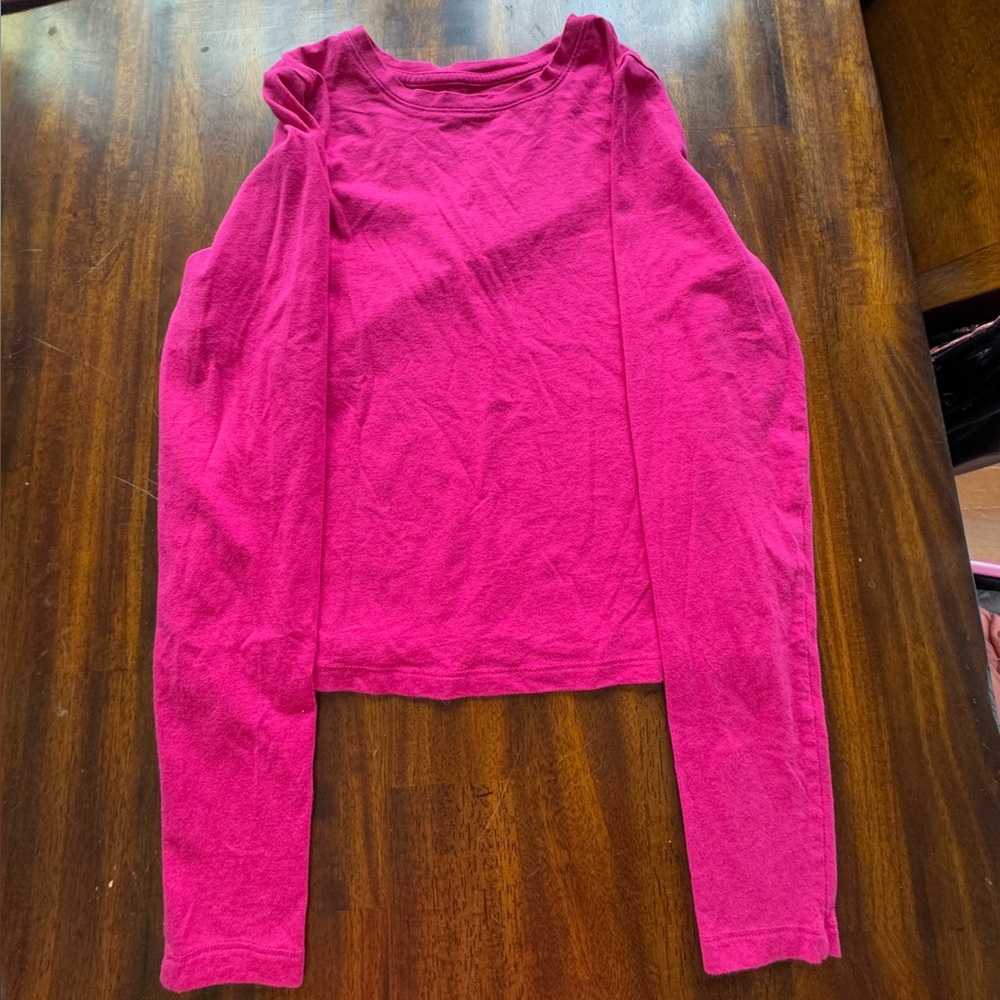 magenta long sleeve